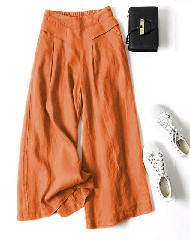 Kamilah™ | Pantalon ample en lin