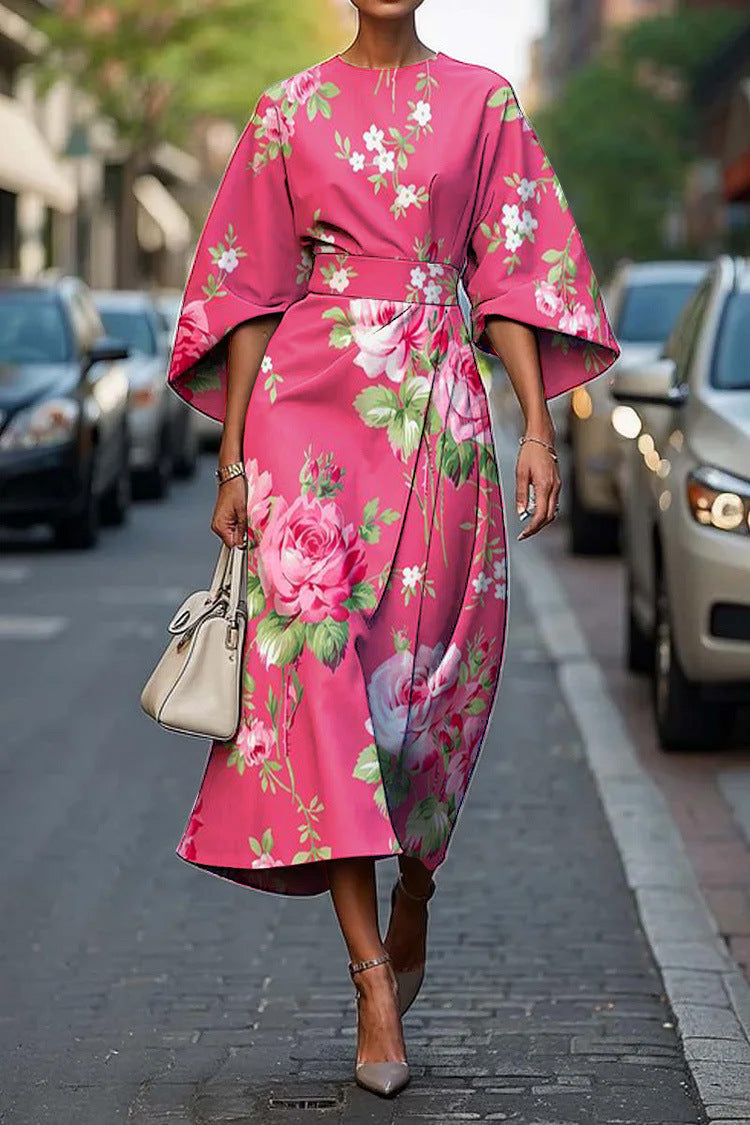 Evangeline™ | Robe à Col Rond