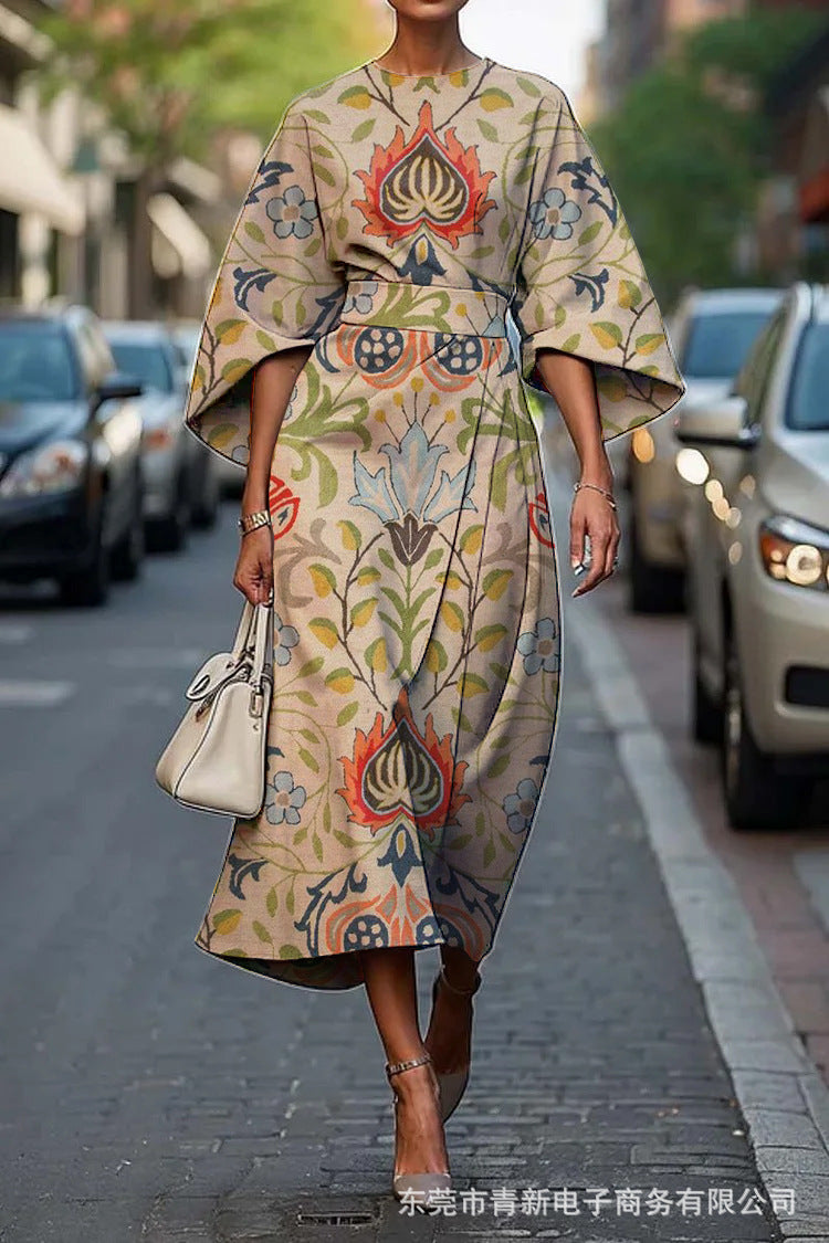 Evangeline™ | Robe à Col Rond