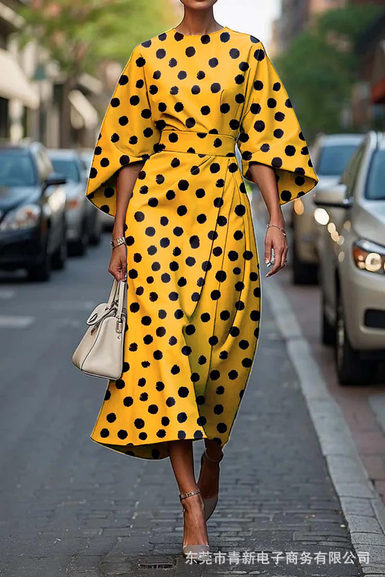 Evangeline™ | Robe à Col Rond