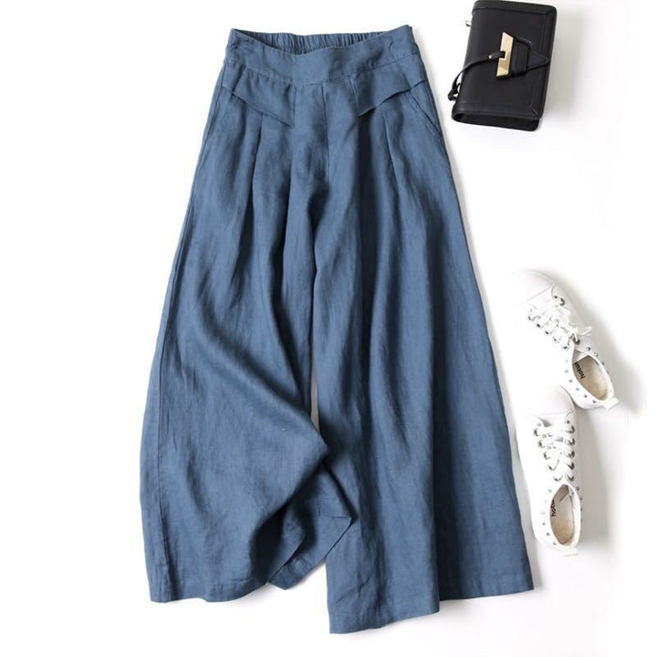 Kamilah™ | Pantalon ample en lin