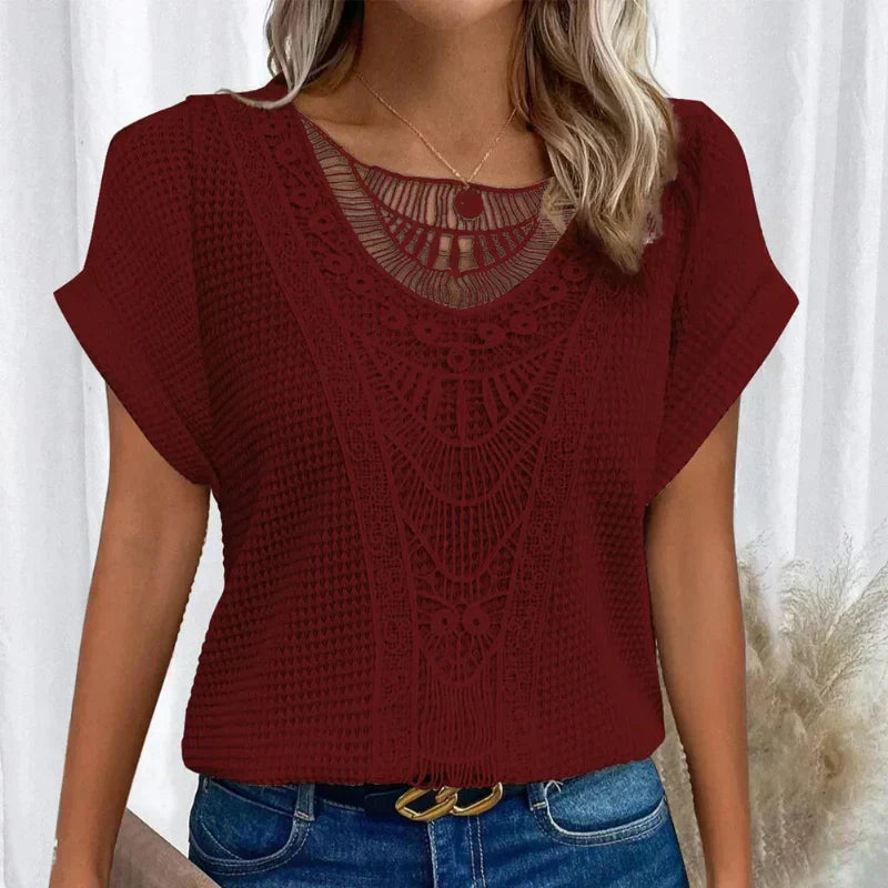 Shirley™ | Blouse en dentelle