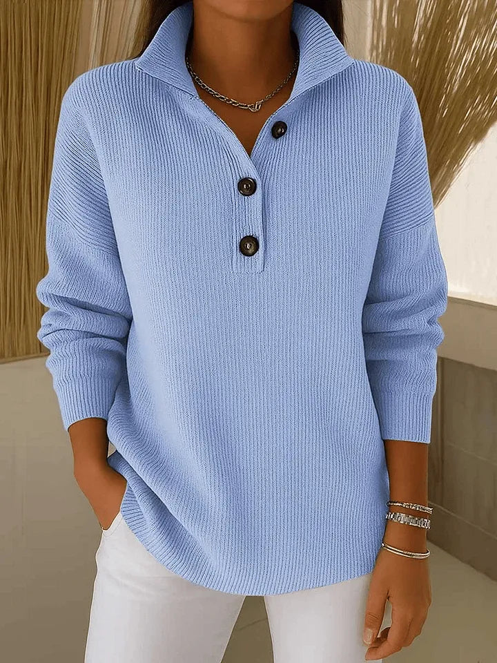 Florence™ | Pull Polo à Col V