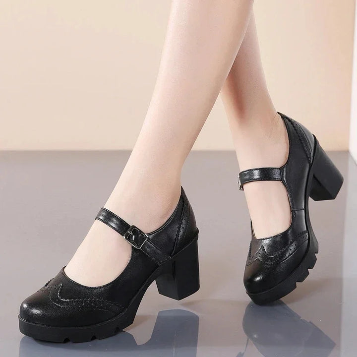 Suzy | Escarpins en Cuir Élégants