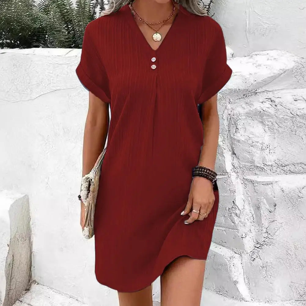 Marilyn™ | Robe pour femmes avec design à boutons
