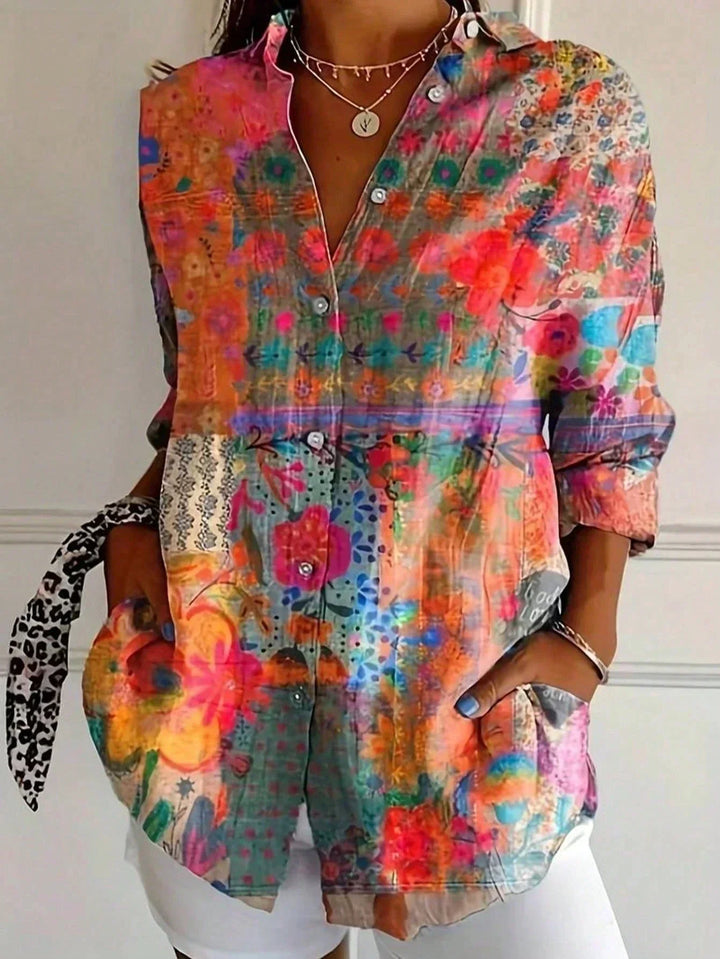 Kathryn™ | Blouse imprimée fluide