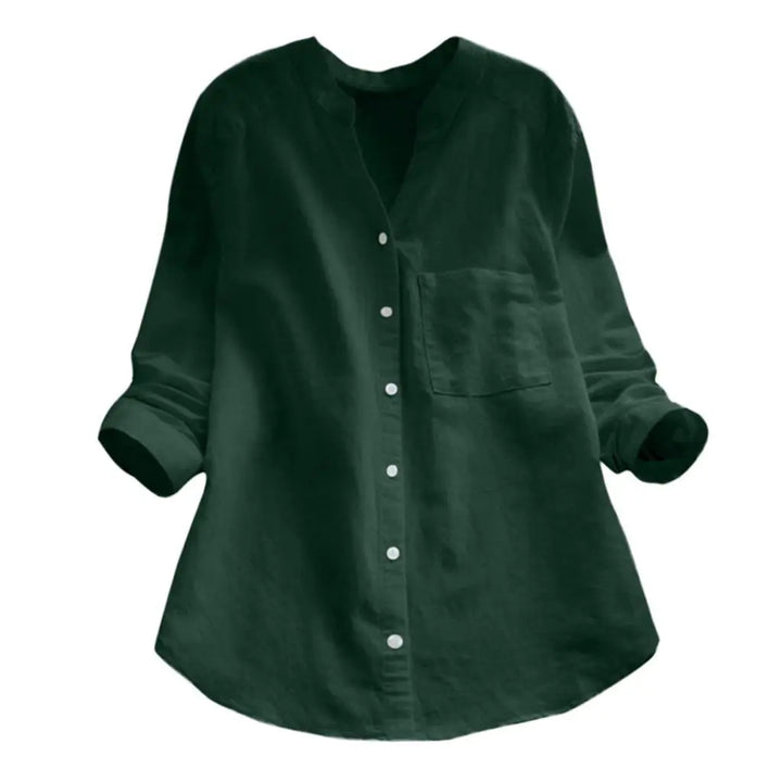 Autumn™ | Blouse unie à col en V