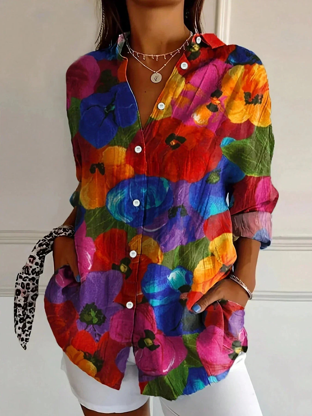 Kathryn™ | Blouse imprimée fluide