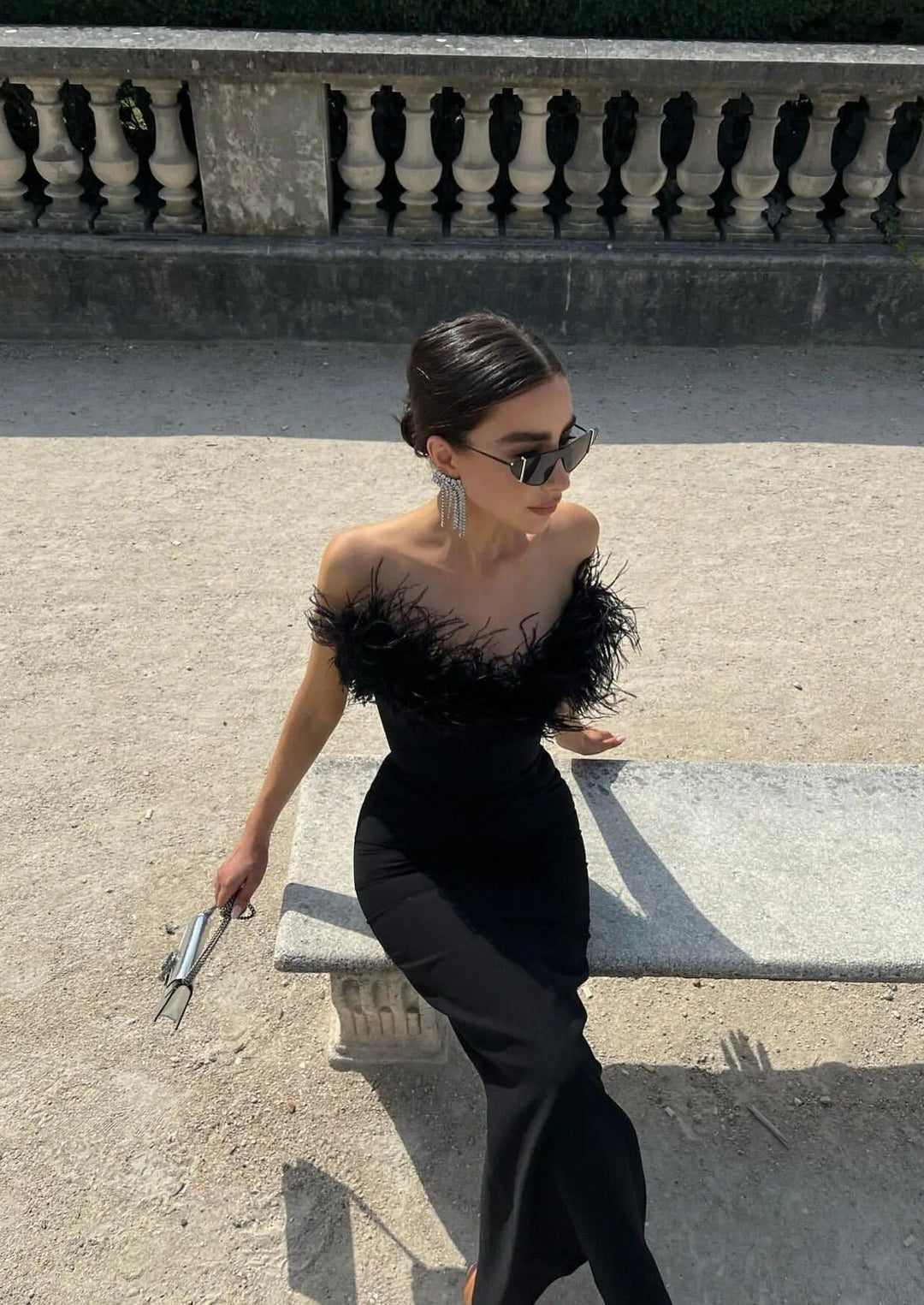 Anastasia™ | Robe à plumes