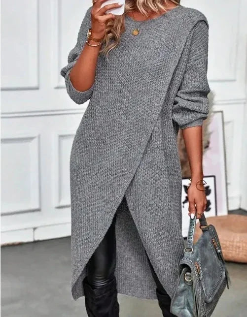 Janet™ | Robe d'hiver en tricot