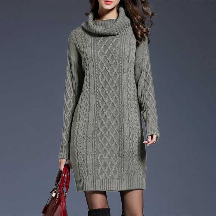 Brenda™ | Robe d'hiver élégante et tricotée