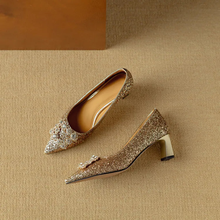 Gloria | Escarpins Pailletés