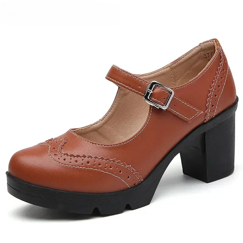 Suzy | Escarpins en Cuir Élégants