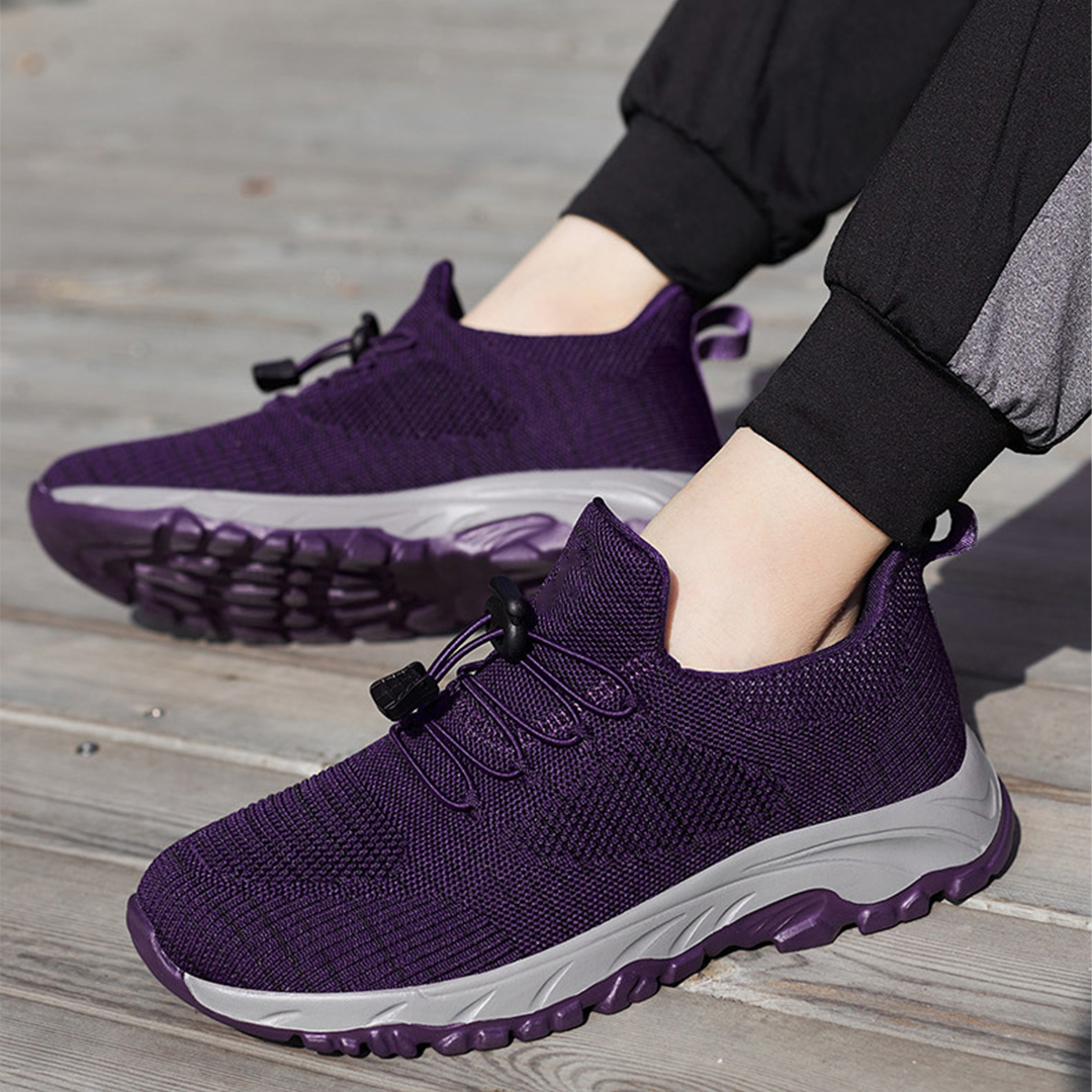 Evelyn – Chaussures Orthopédiques en Maille Sans Mains