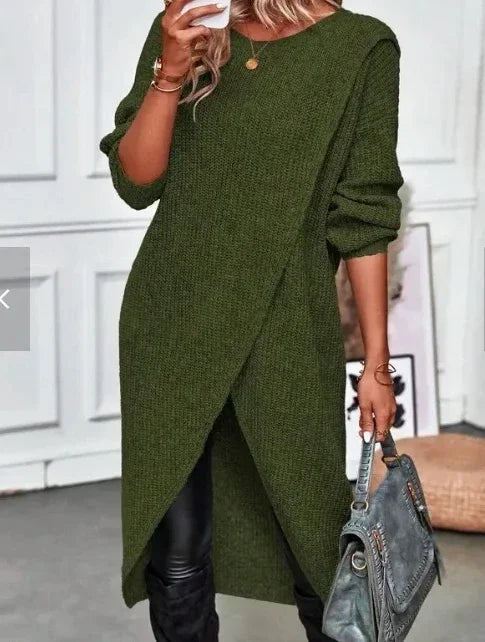 Janet™ | Robe d'hiver en tricot