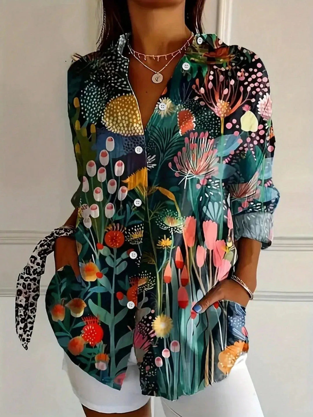 Kathryn™ | Blouse imprimée fluide