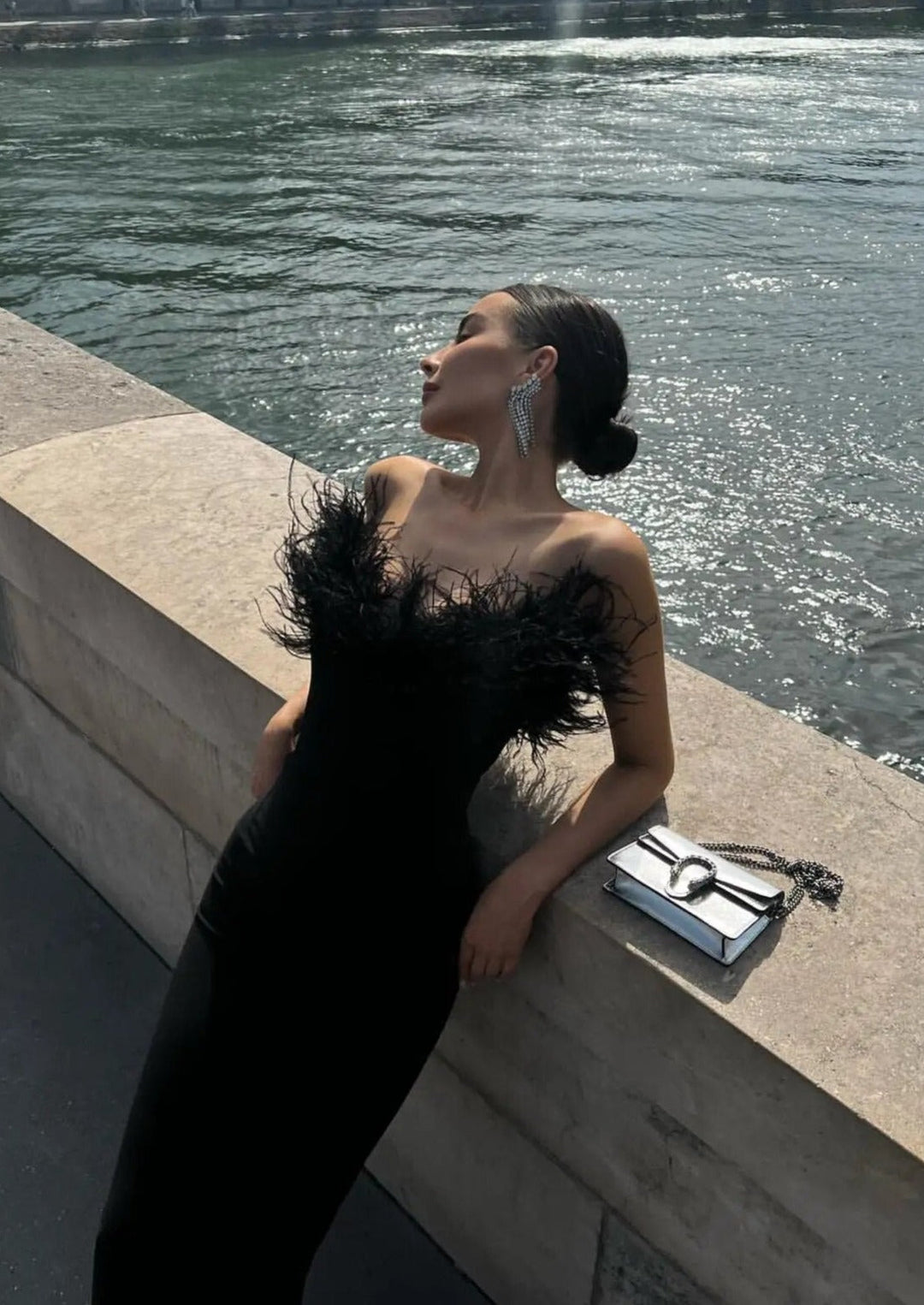Anastasia™ | Robe à plumes