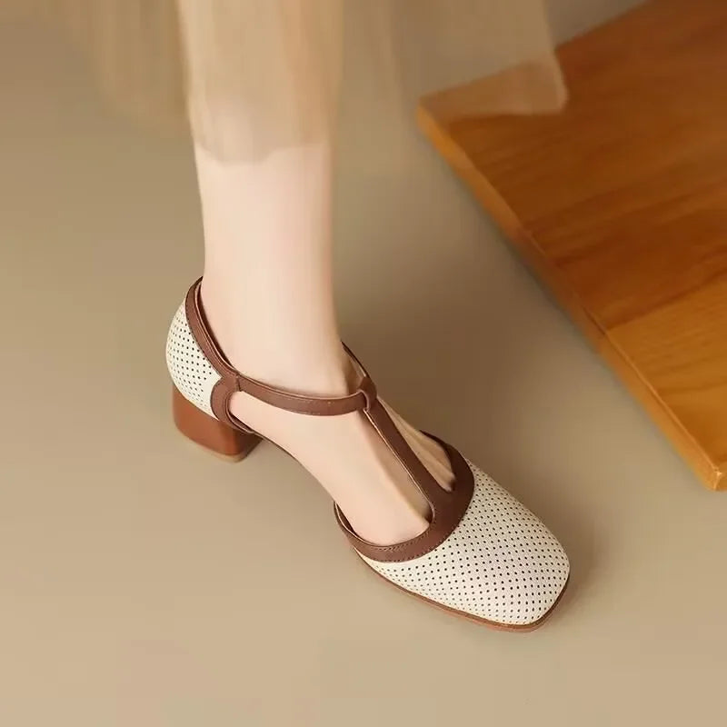 Katarzyna | Chaussures Orthopédiques à Talons Moyens