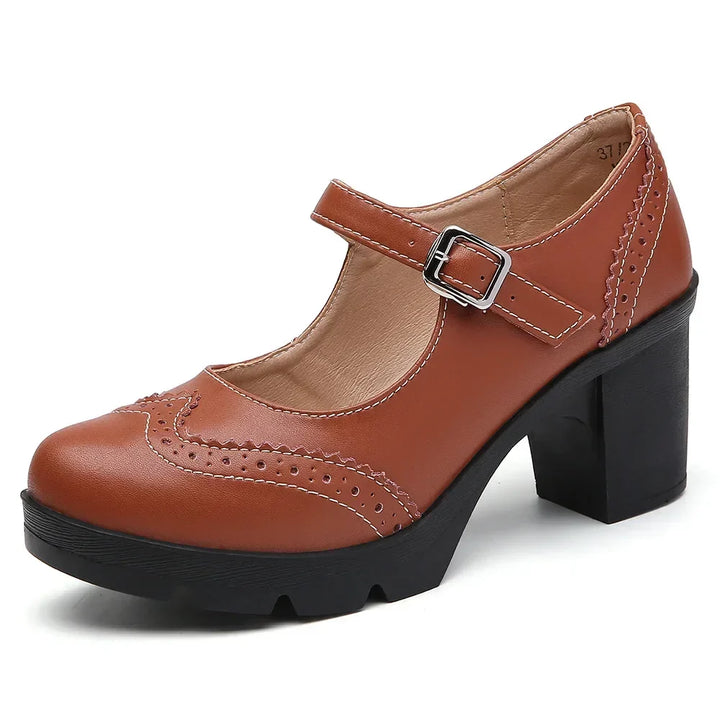 Suzy | Escarpins en Cuir Élégants