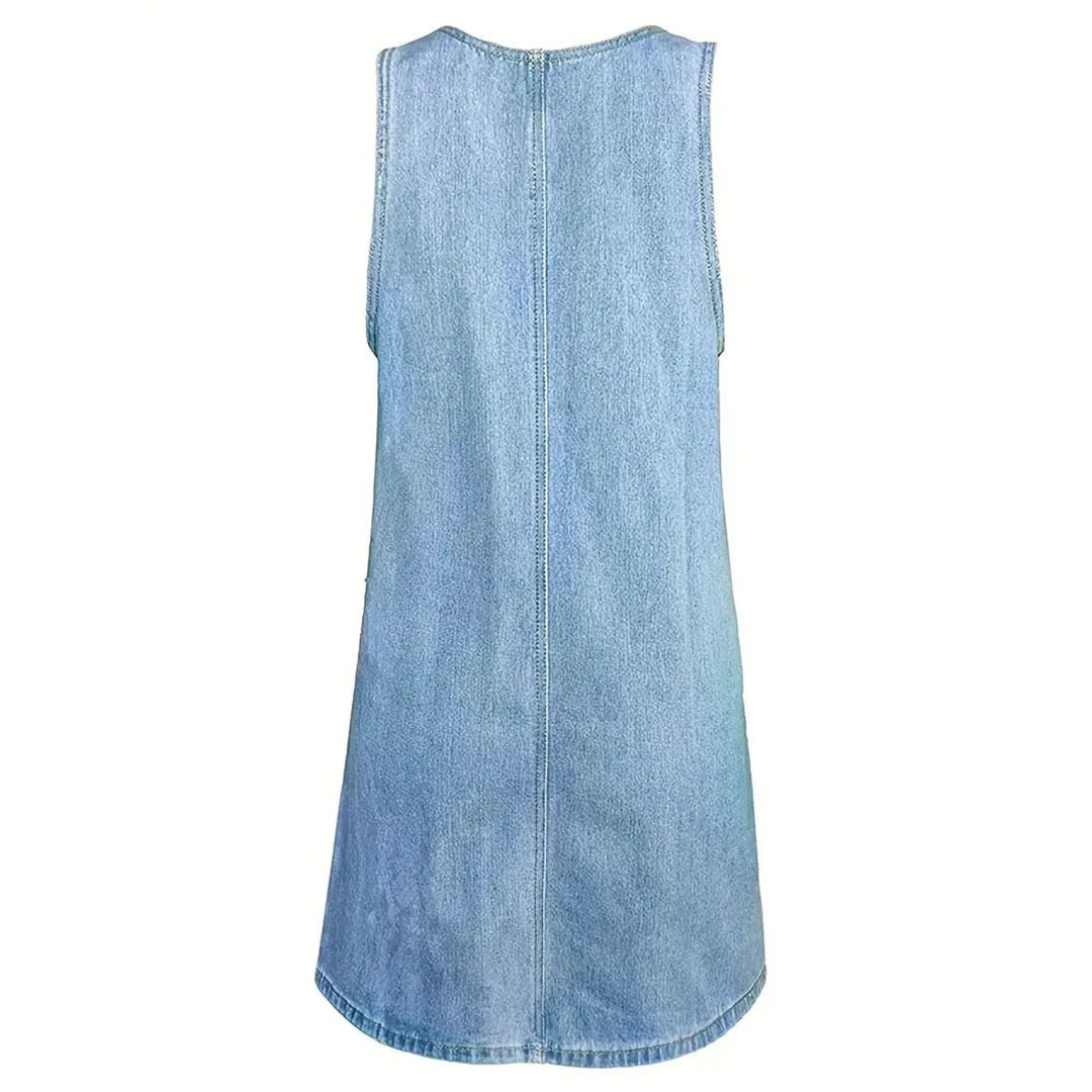 Saylor™ | Robe décontractée look denim