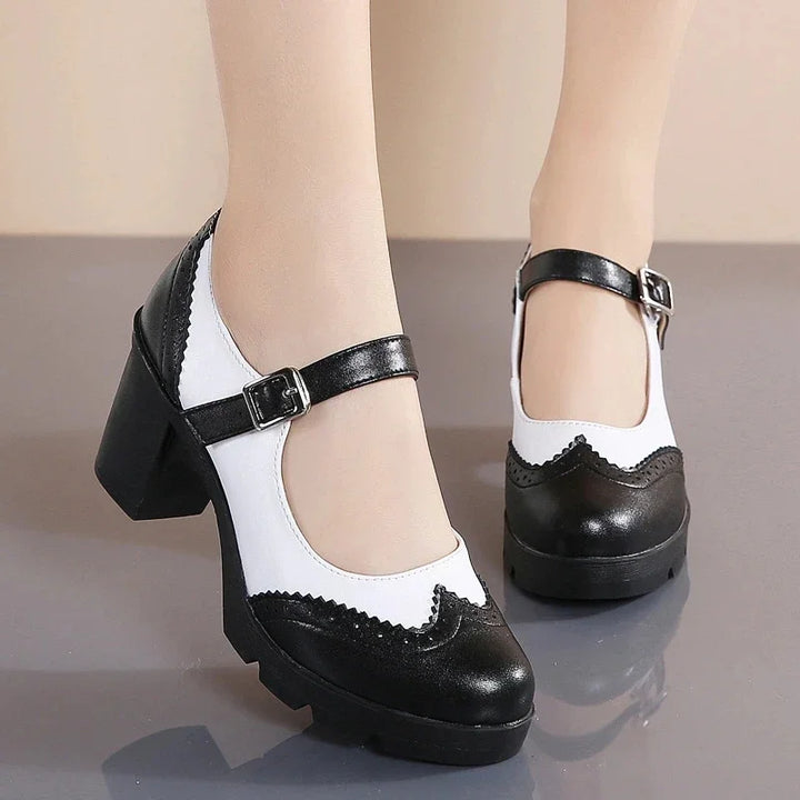 Suzy | Escarpins en Cuir Élégants