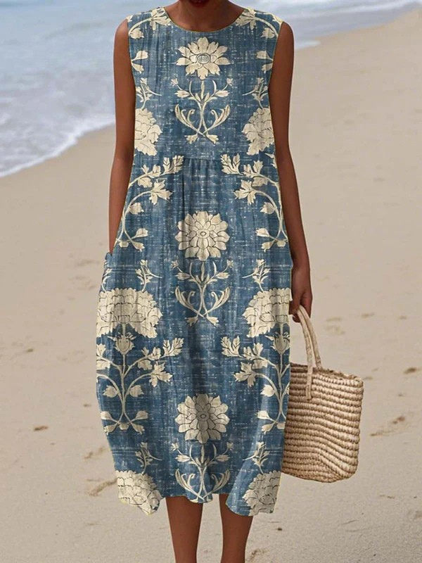 Belle™ Robe bohème mi-longue