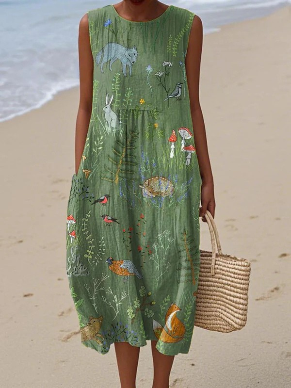 Hope™ Robe Midi Woodland