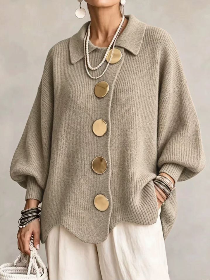 Clémence™ | Cardigan oversize élégant