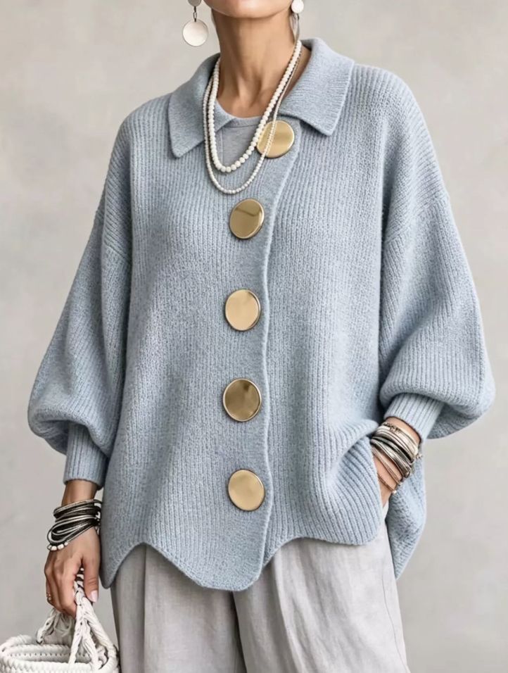 Clémence™ | Cardigan oversize élégant