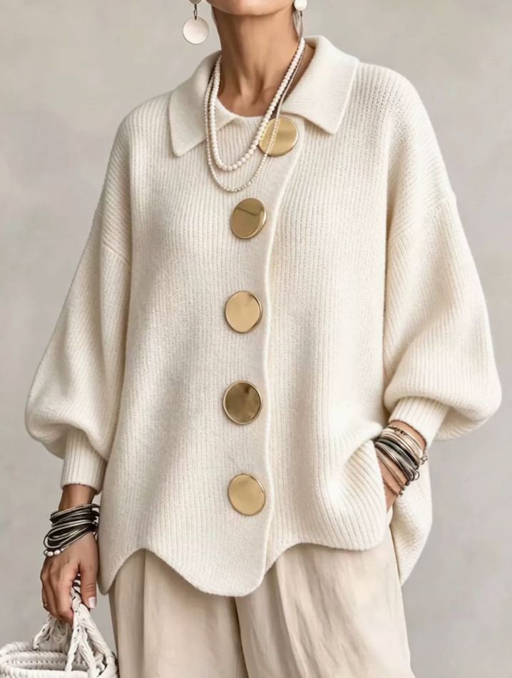 Clémence™ | Cardigan oversize élégant