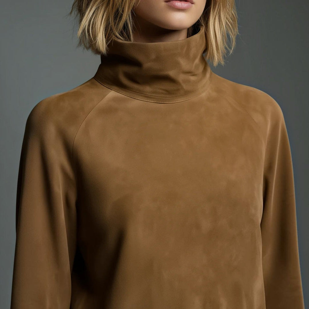 Bibiane | Mini Robe en Suédine