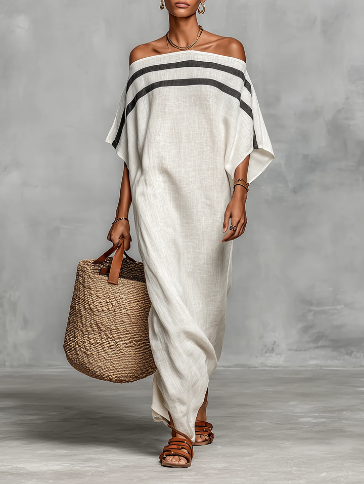 Elowyn™ | Robe longue épaules dénudées