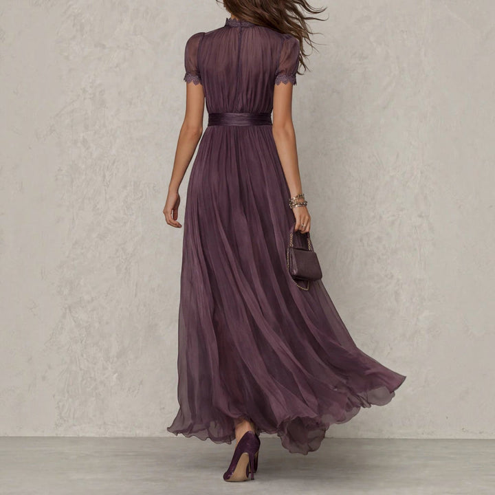 Mathilde | Robe Longue en Chiffon