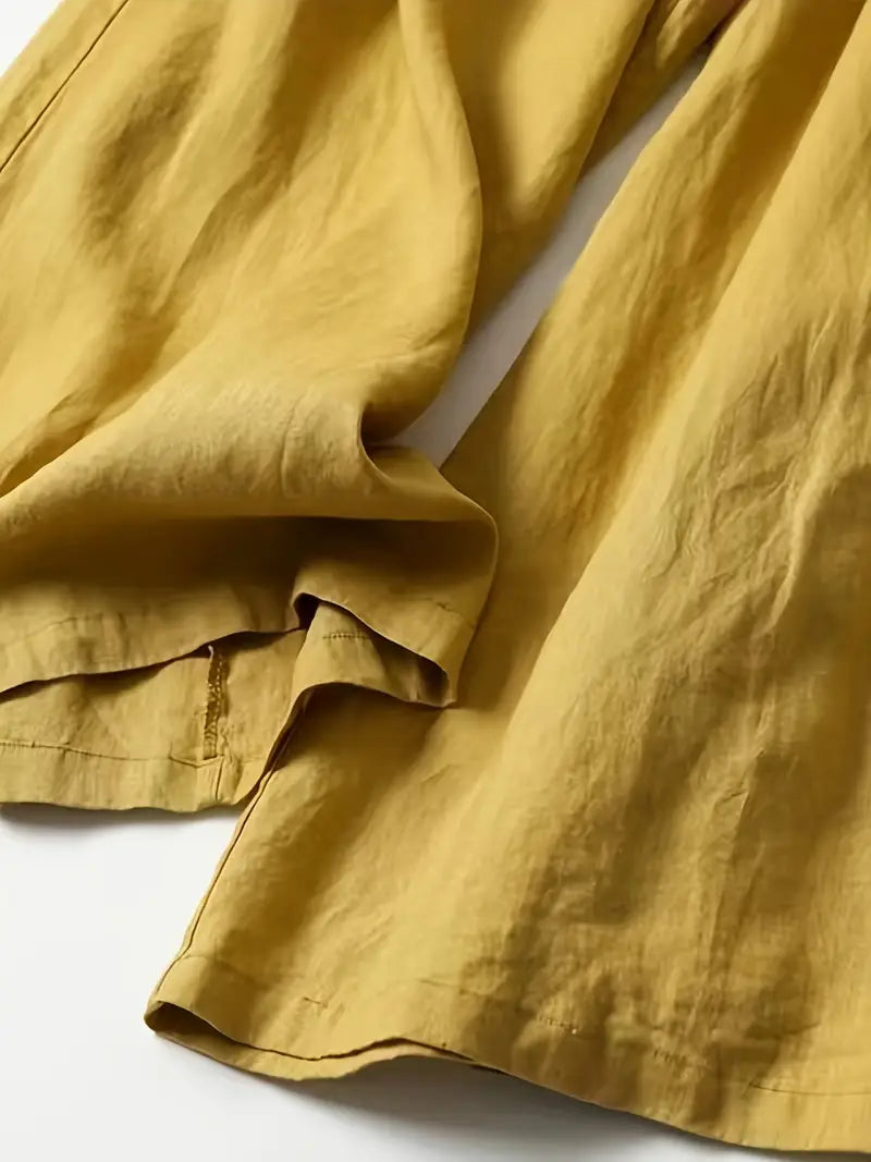 Kamilah™ | Pantalon ample en lin