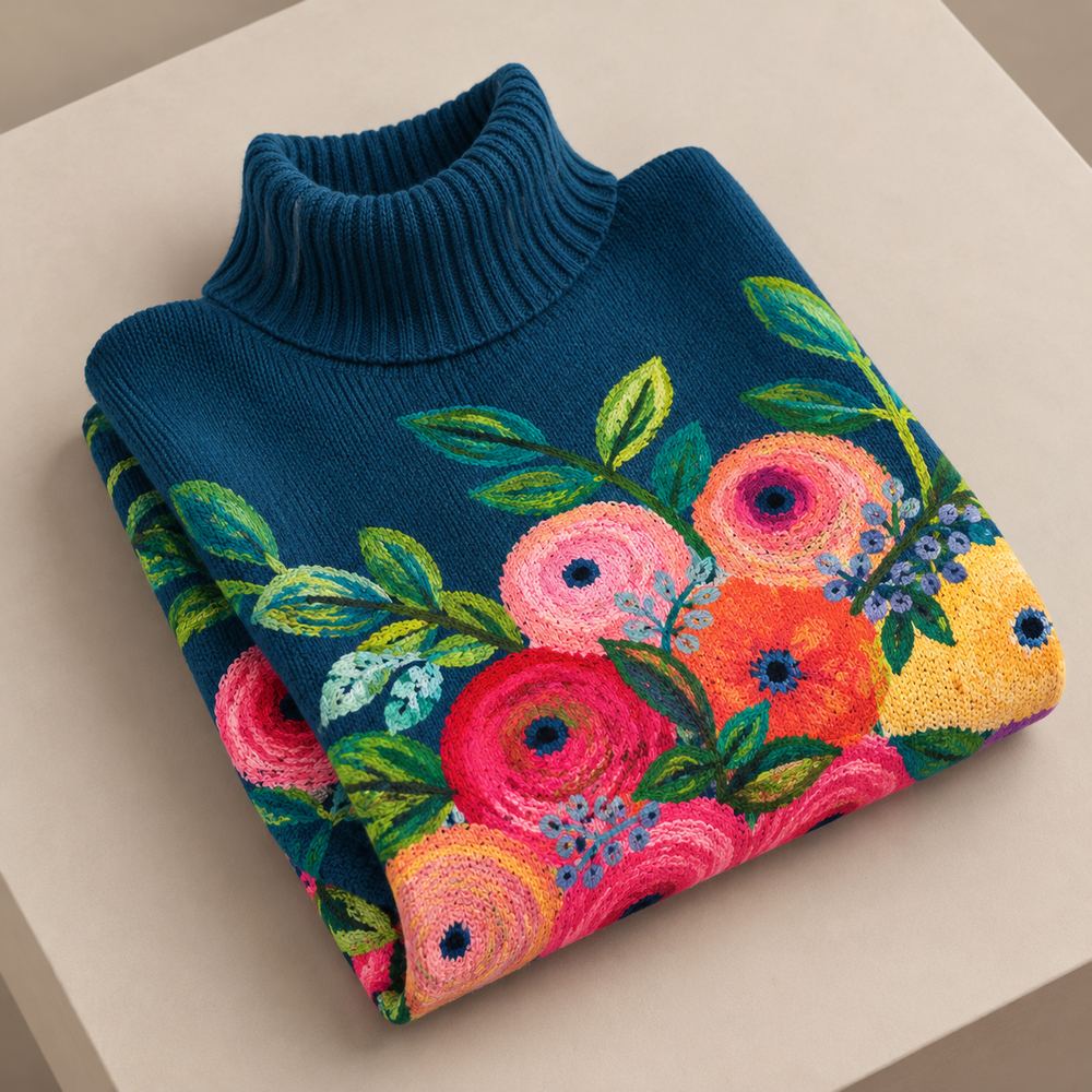 Alice | Pull Col Roulé Doux