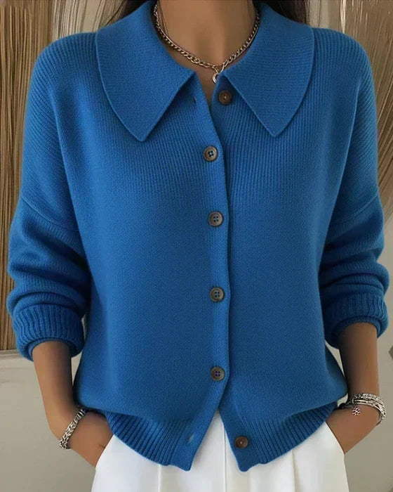 Vespera™ | Cardigan à Col Montant