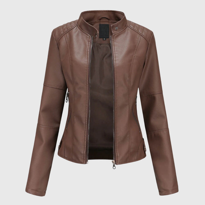 Giorgina™ | Veste en Cuir Élégante pour Femmes