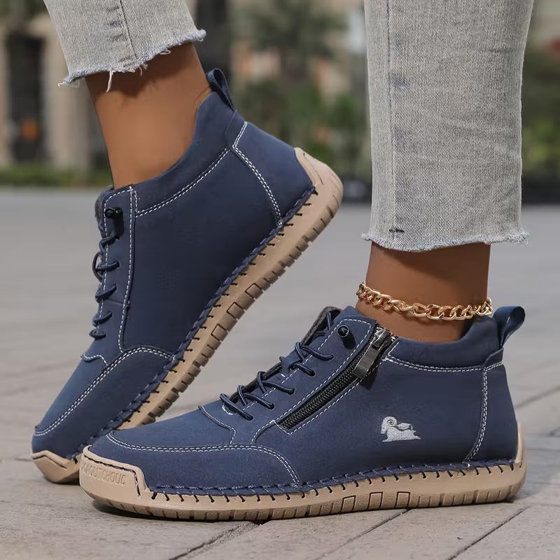 Nova – Baskets Orthopédiques Confortables avec Fermeture Éclair