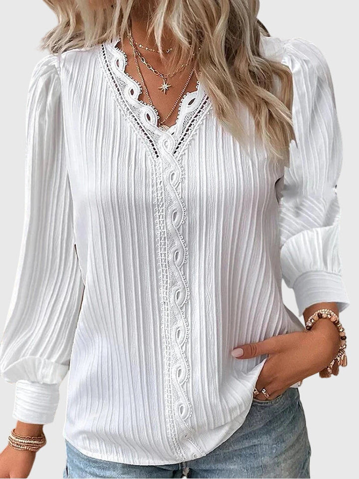 Andrea™ | Blouse élégante à enfiler
