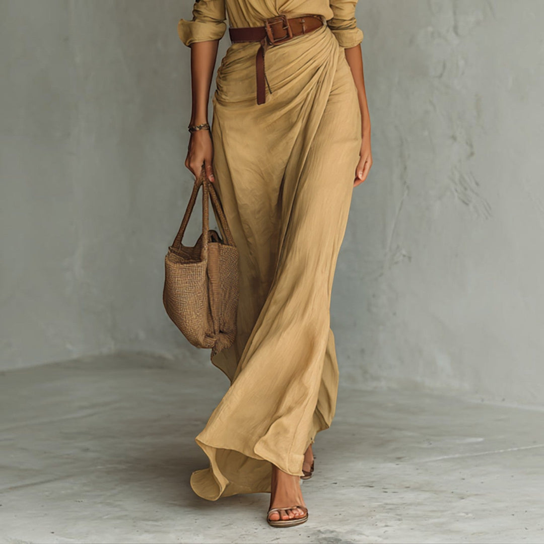 Victoire | Robe Longue à Revers