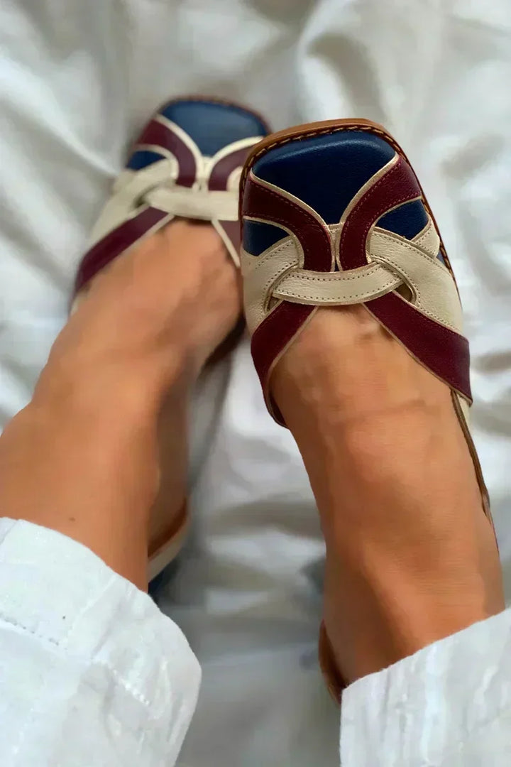 Estelle™ | Ballerines à trois couleurs