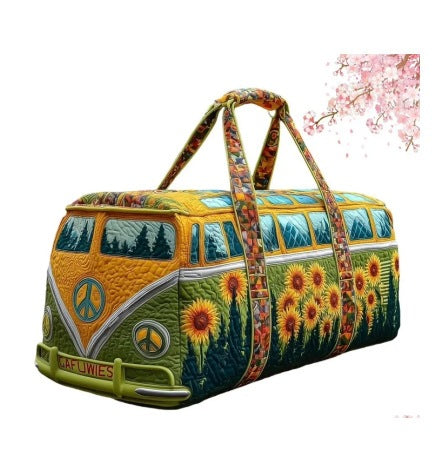 GOLDENVANA | SAC DE VOYAGE QUILTÉ