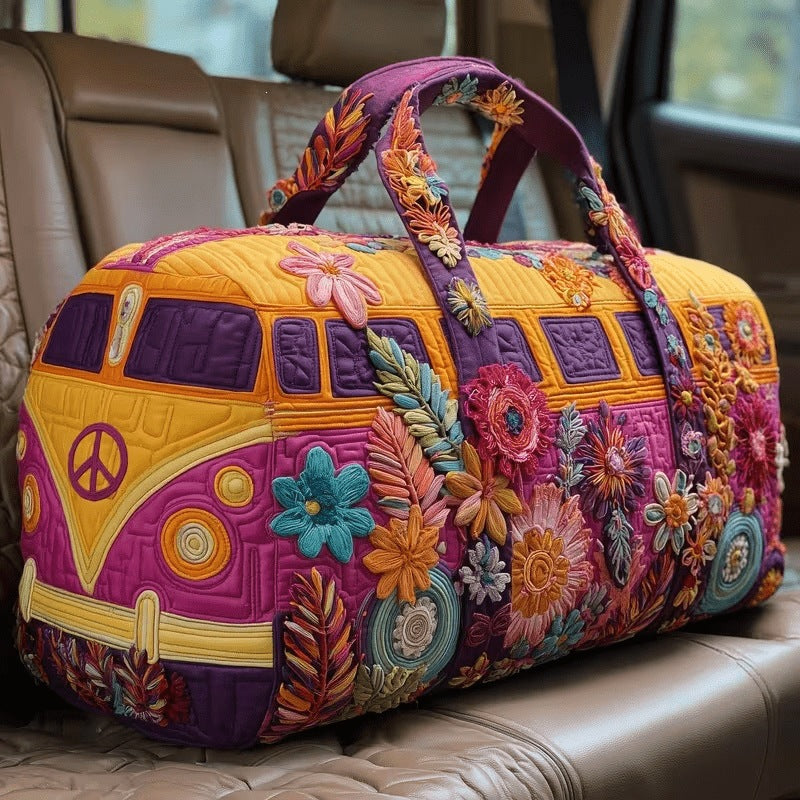 FLORAVANA | SAC DE VOYAGE QUILTÉ