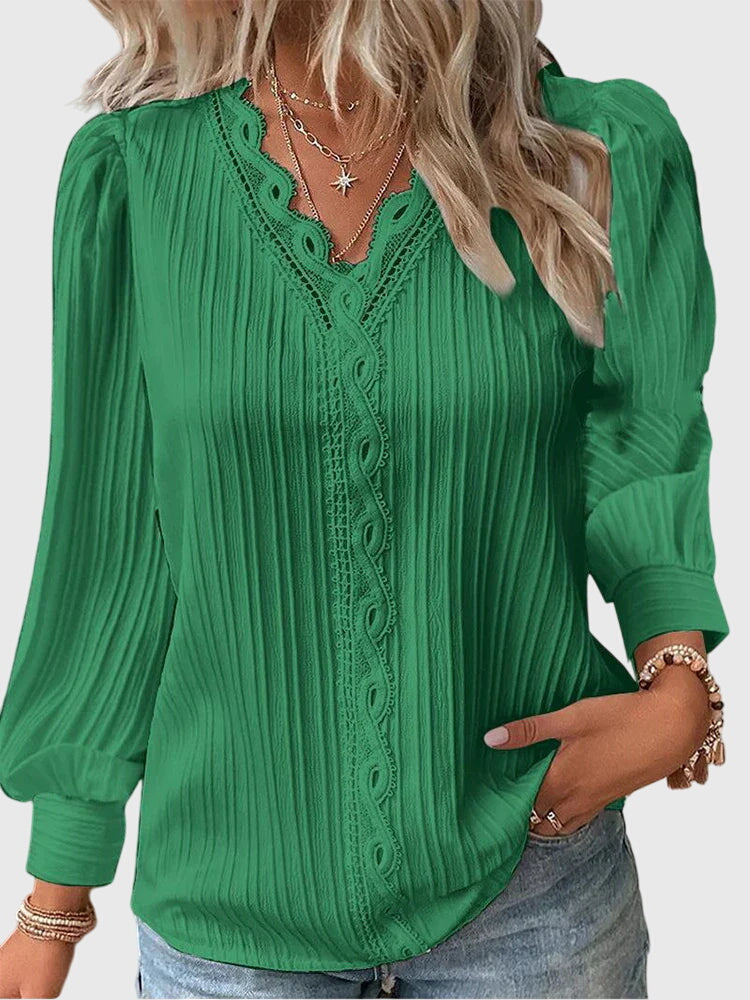 Andrea™ | Blouse élégante à enfiler