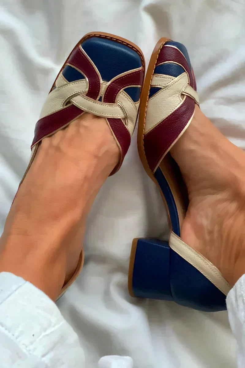Estelle™ | Ballerines à trois couleurs