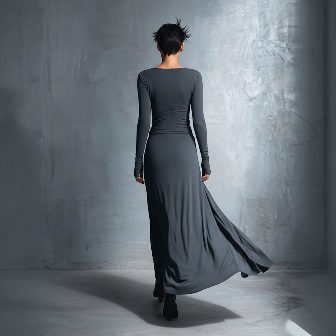 Naomie | Robe Maxi à Nœud