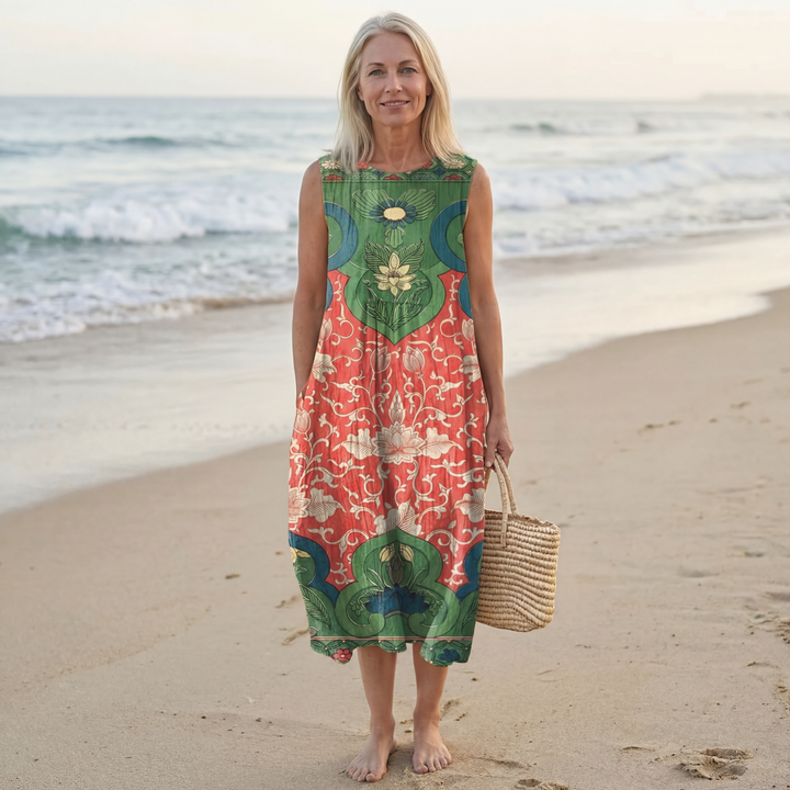 Robe midi bohème Vera™