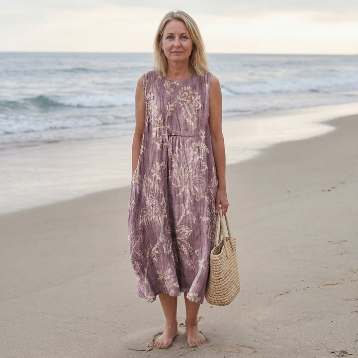 Mia™ Robe midi fleurie