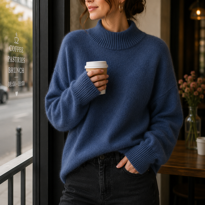 Juniper | Pull à col roulé surdimensionné pour femmes