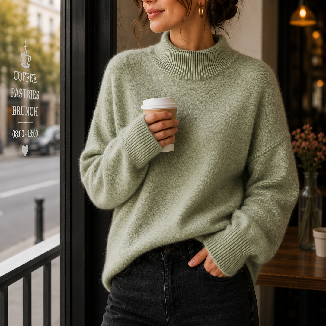 Juniper | Pull à col roulé surdimensionné pour femmes